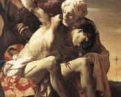 St Sebastian Tended by Irene and her Maid - 亨德里克·特布鲁根